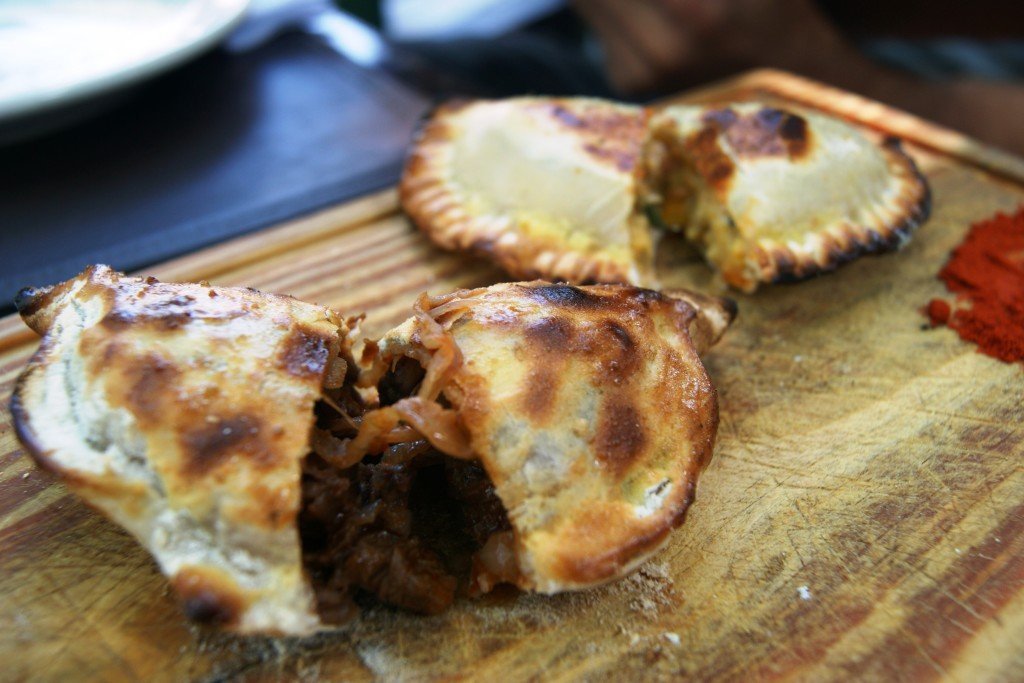 Empanada entraña e vaca. Crédito de imagem Surian Dupont