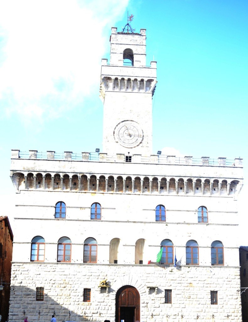 Palazzo dei Priori de Montepulciano. Crédito imagem Edith Auler