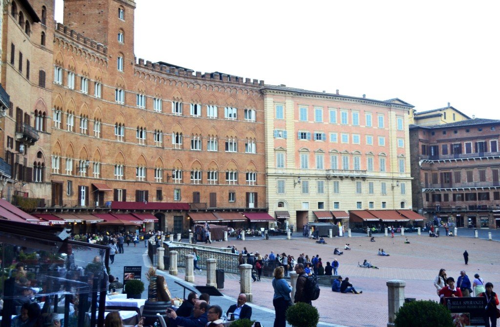 Piazza Del Campo em Siena, crédito imagem Edith Auler