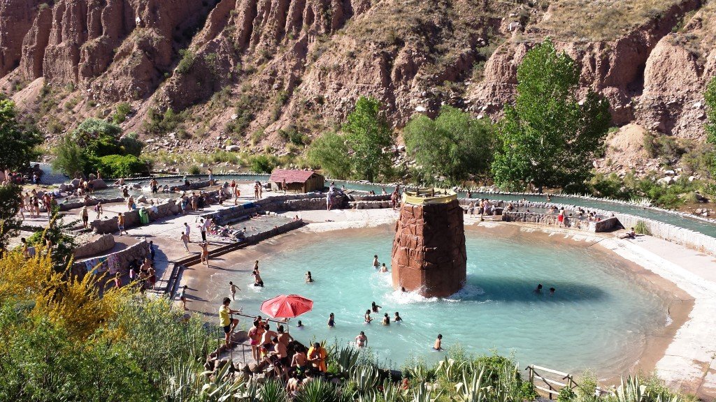 Termas, em Cacheuta. Crédito imagem Surian Dupont