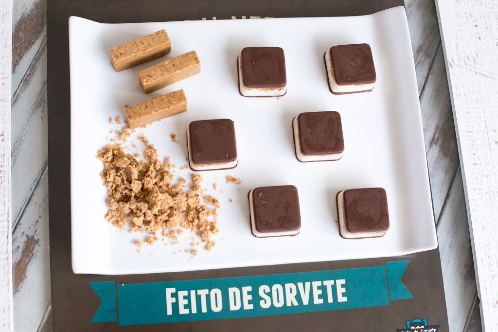 Bombom de Paçoquinha. Crédito de imagem Fernanda Coelho.