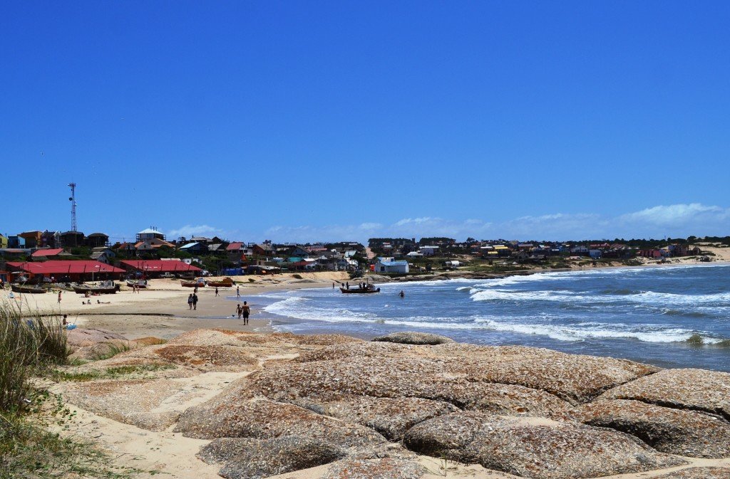 Punta del Diablo é muito apreciada pelos surfistas. Crédito imagem Luciano Garcia