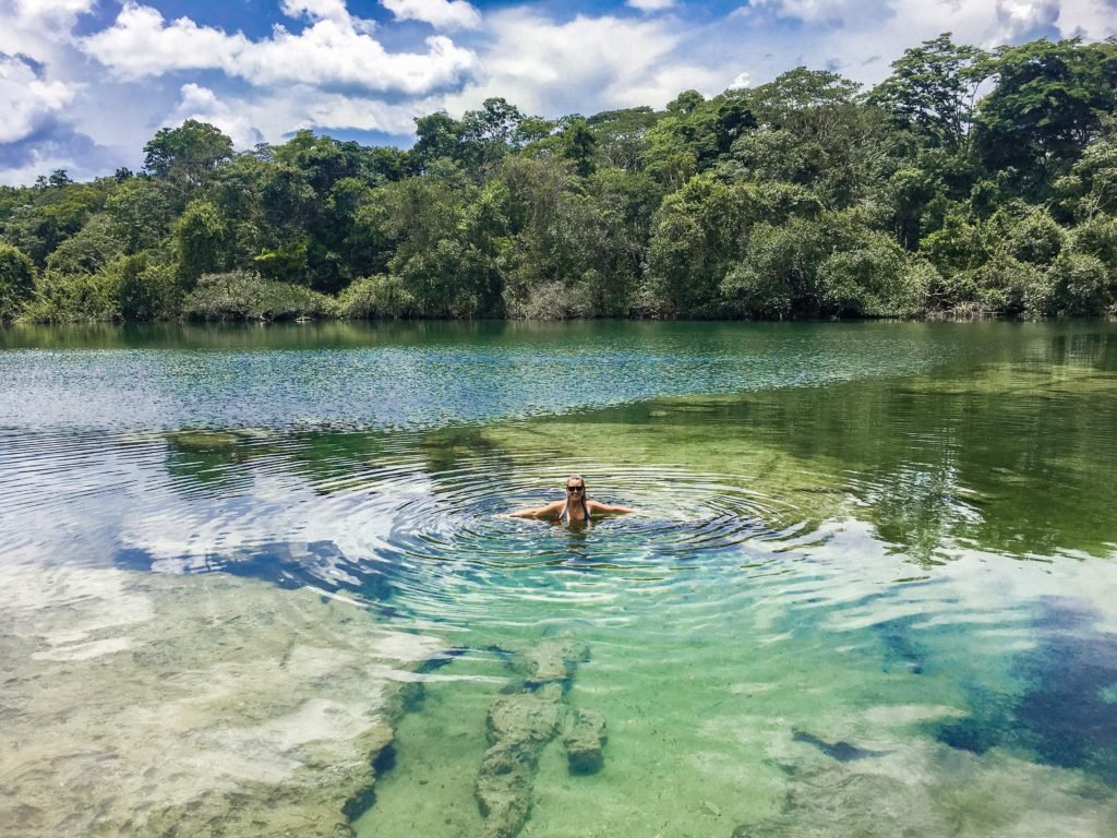 vista da lagoa do japonês