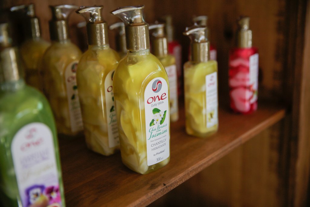 Produtos da linha One Day Spa. Crédito de imagem Vini Dalla Rosa