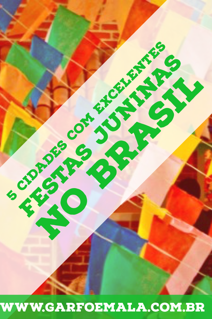 A Festa Junina é uma das celebrações mais queridas do Brasil. Conheça os 5 destinos para curtir o melhor desta festa, para comer os pratos típicos, dançar quadrilha, mandar correio, cadeia do amor é muito mais.