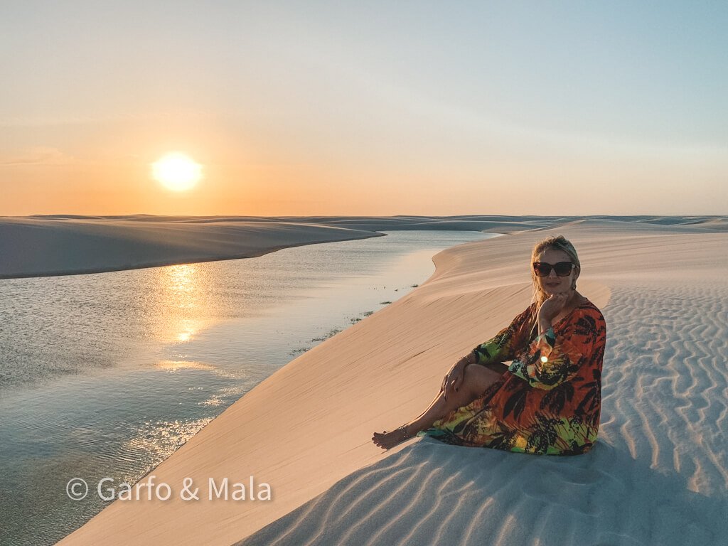 Pôr do sol em Atins