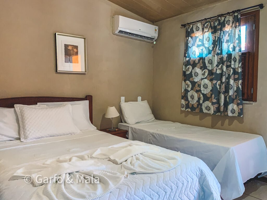 quarto da pousada jurará