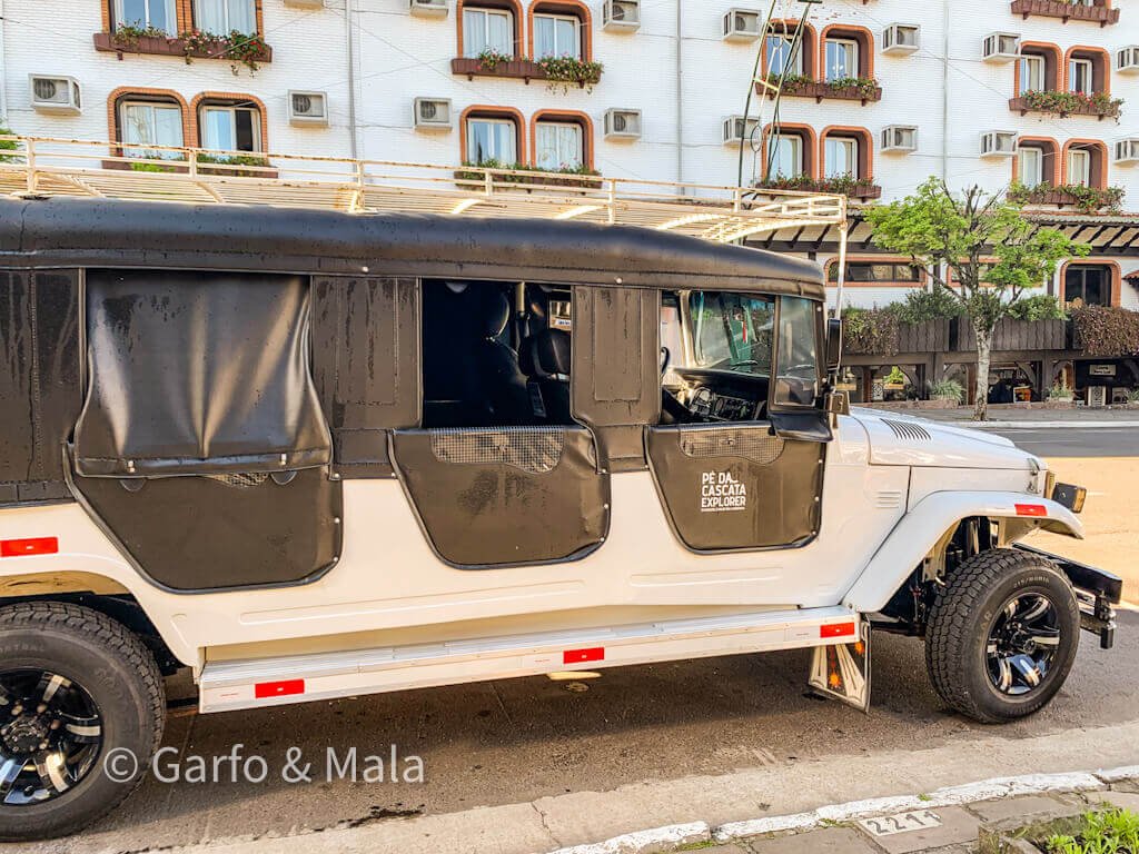 carro off road cascata caracol