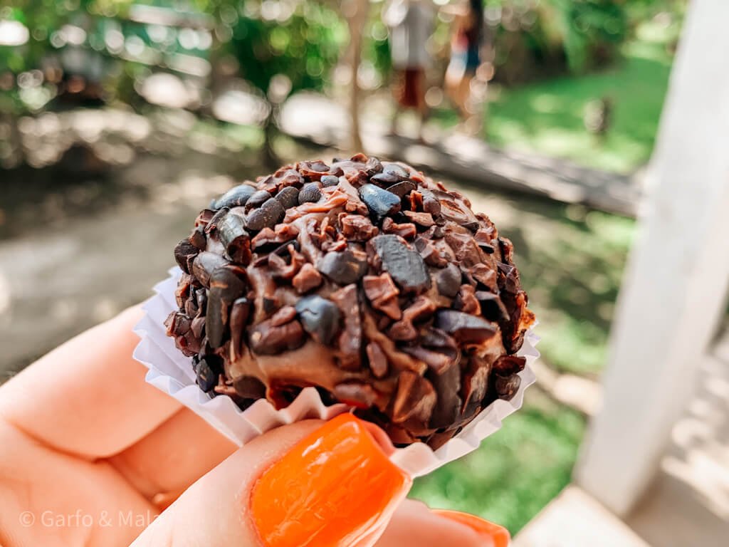 brigadeiro da ilha do combu em belém