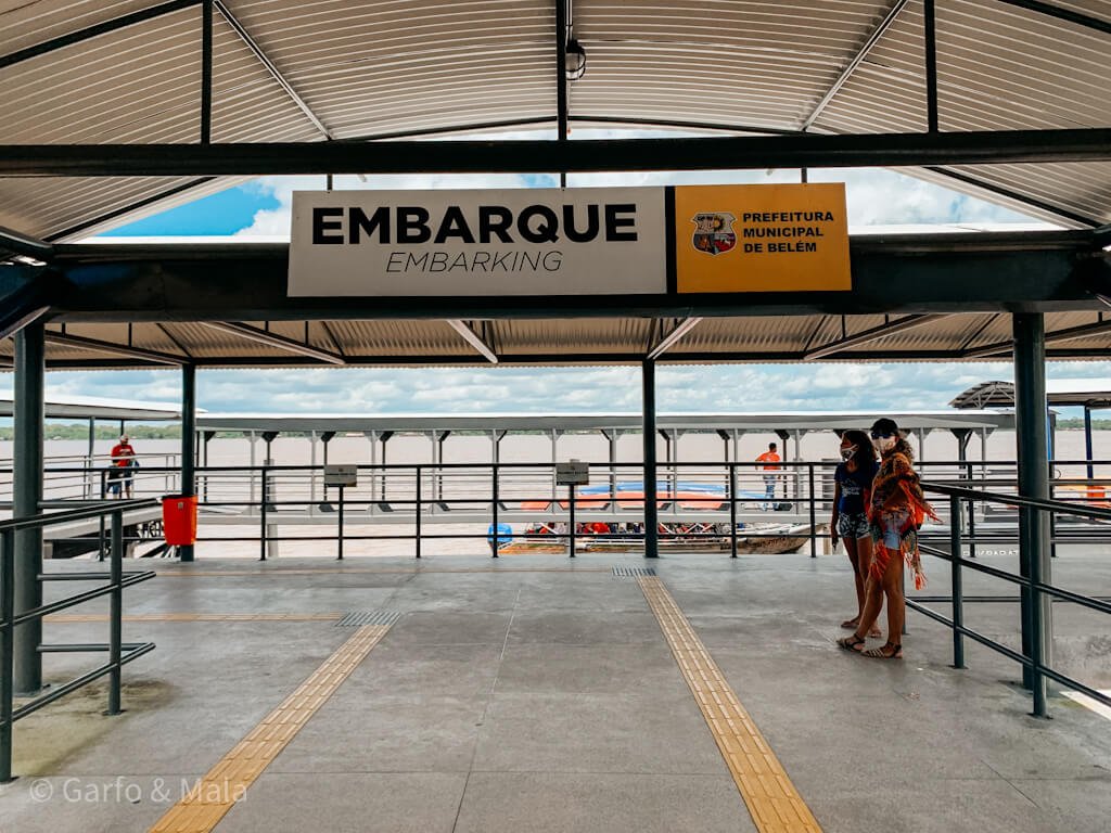 embarque ilha do combu em belém