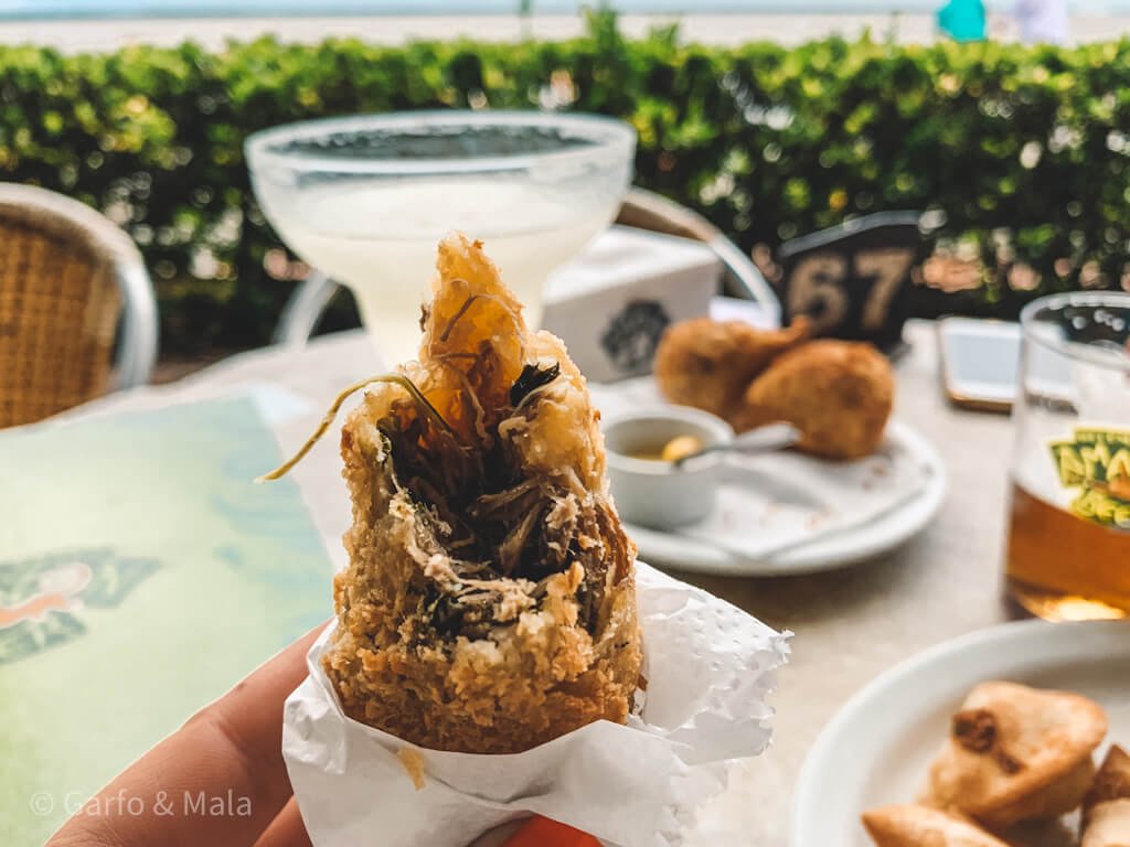bolinho de pato no tucupi