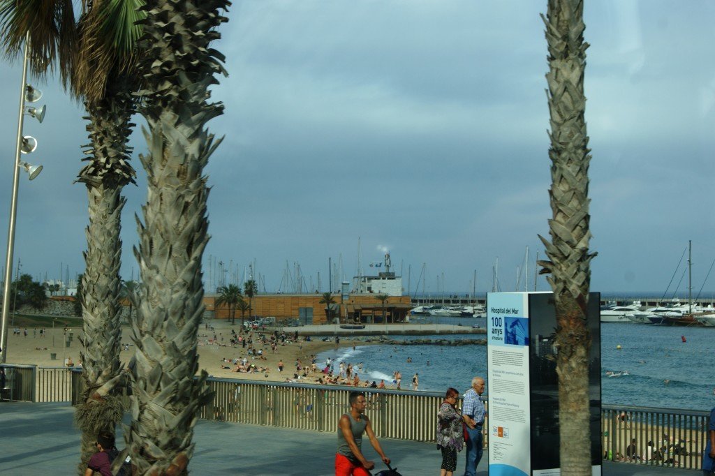 Orla de Barceloneta. Foto Surian Dupont