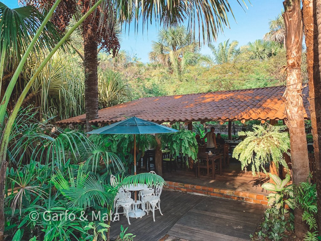 sala do cafe da manha na Pousada Encantes do Nordeste