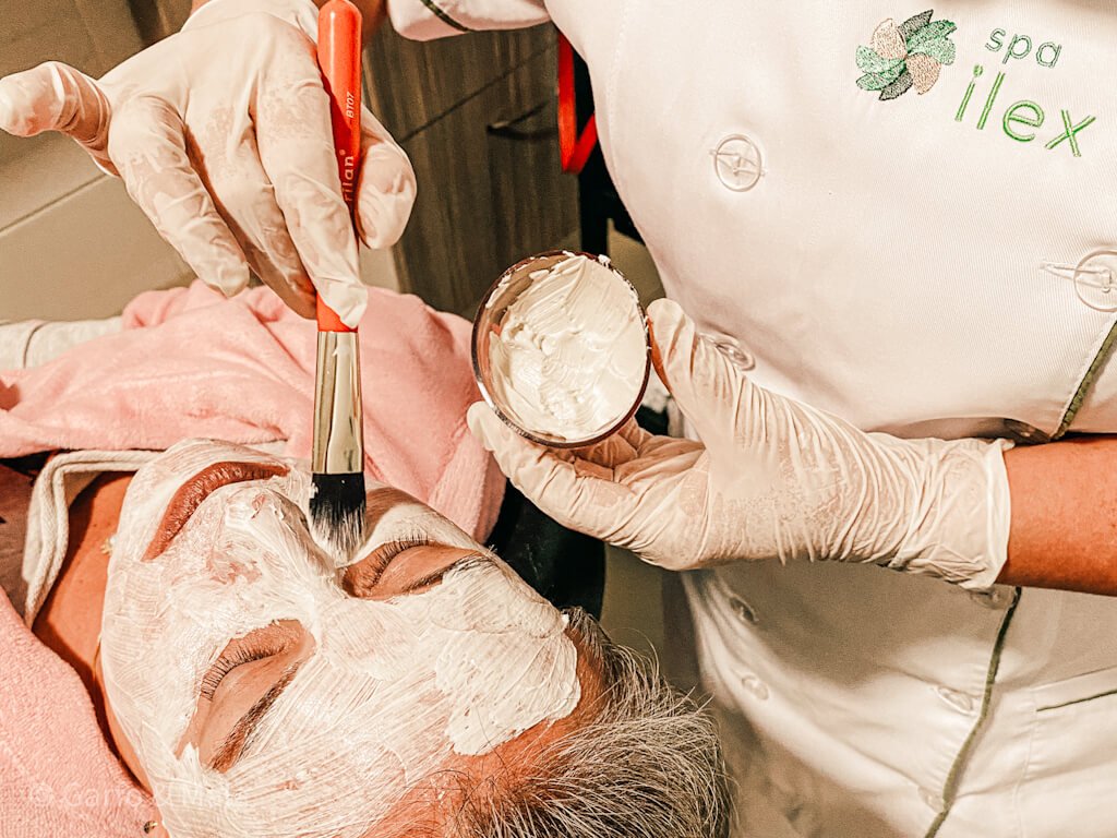 mascara de argila spa ilex em machadinho termas